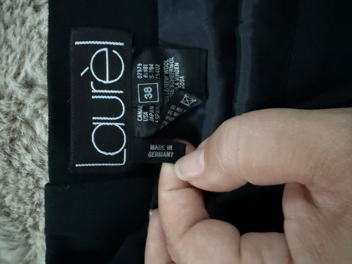 Superbe jupe droite noire Laurel taille 38 ou M - photo numéro 7