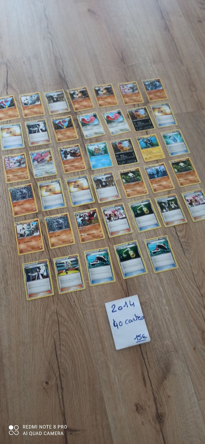 Cartes pokemon 2014