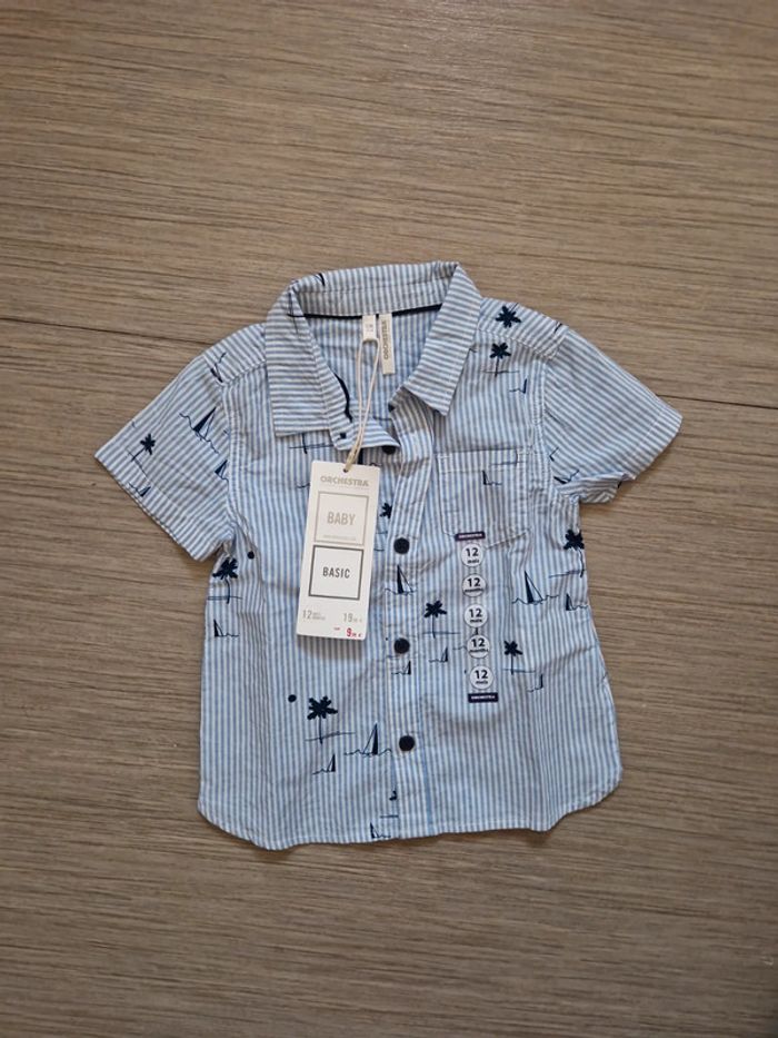 Chemise neuve bébé 12 mois