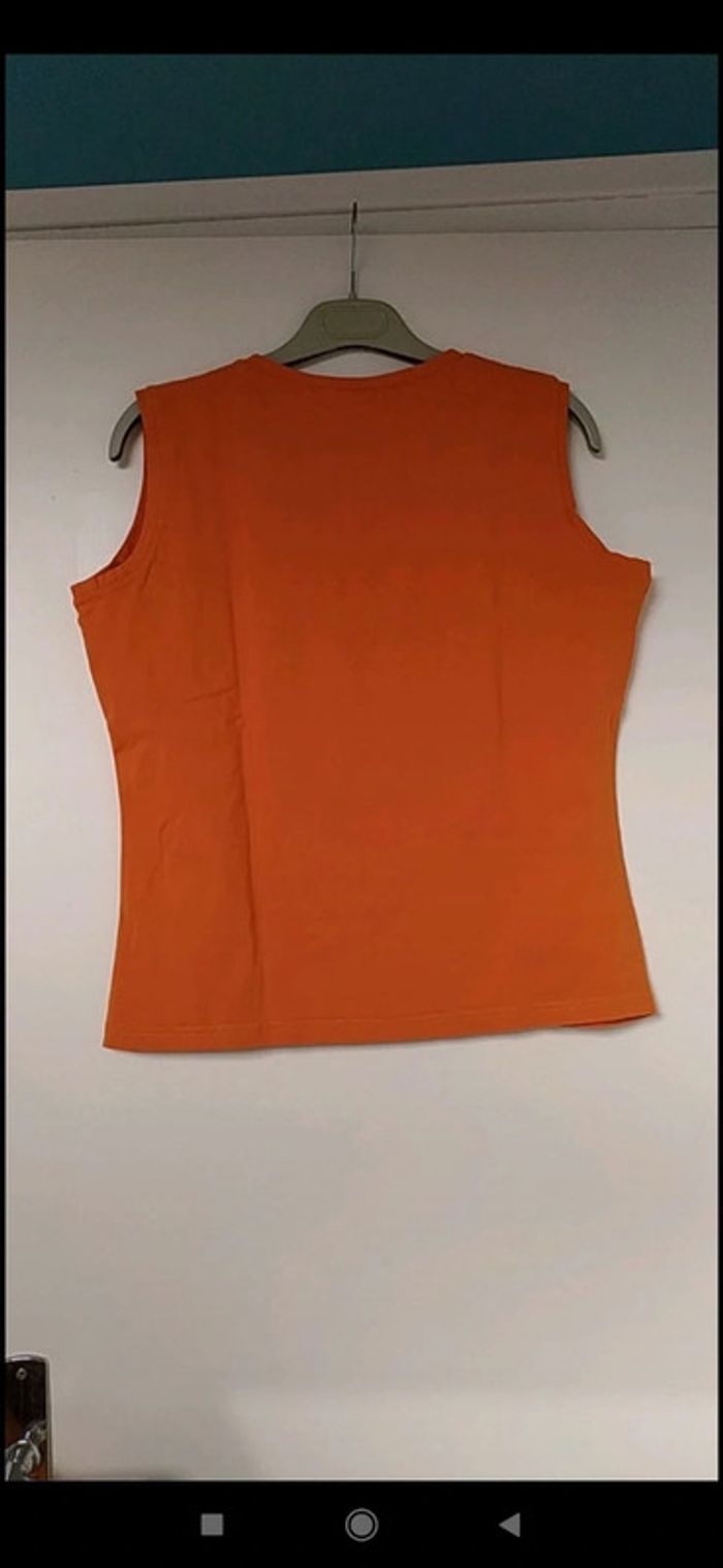 Débardeur orange - photo numéro 2