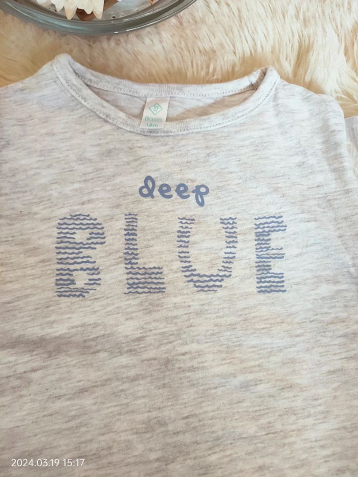 T-shirt 18 mois tex - photo numéro 2