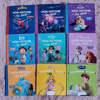 Lot 9 livres "mon histoire du soir"
