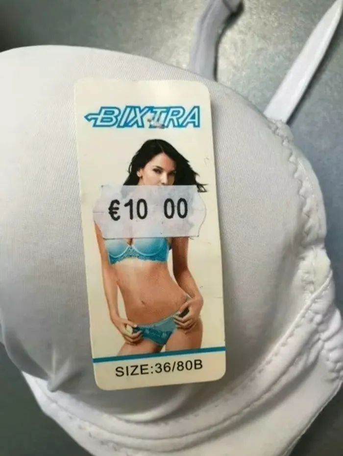 Soutien-gorge blanc Bixtra Lingerie neuf ! - 80B - photo numéro 2