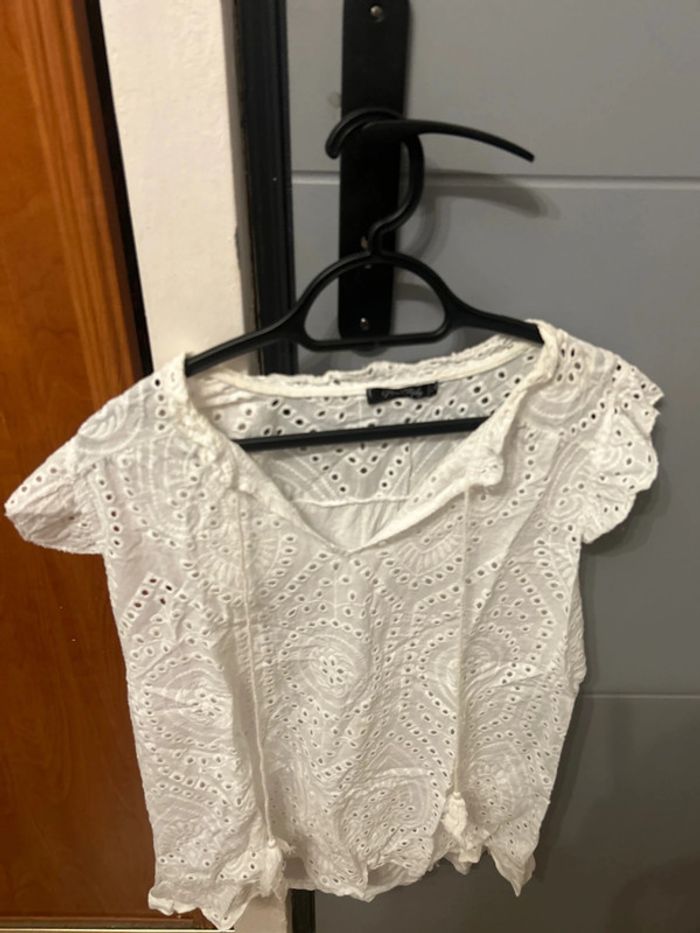 Blouse blanche Miss Stephy