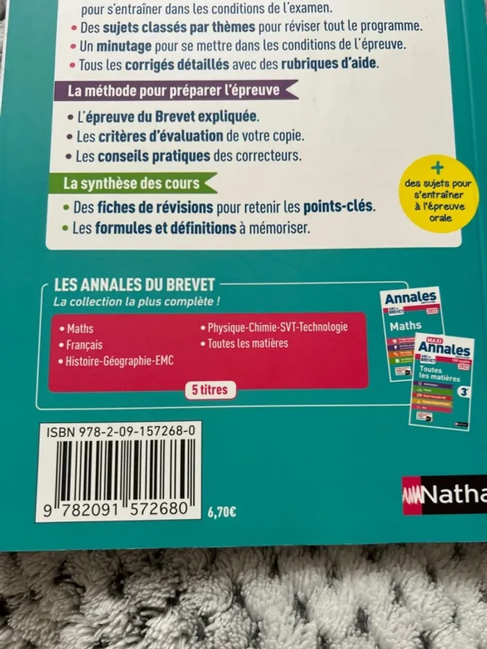 Annales brevet - photo numéro 3