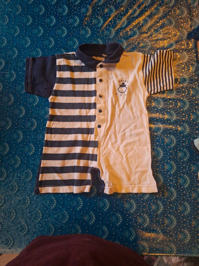 Combinaison barboteuse grenouillère 74 cm