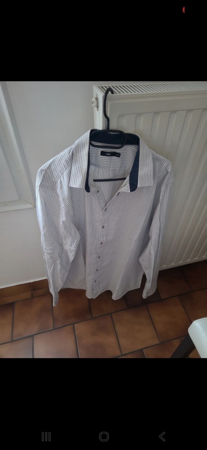 lot de 2 chemises Txxl  celio - photo numéro 5