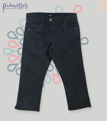 Pantacourt stretch marine Kiabi 9 ans fille