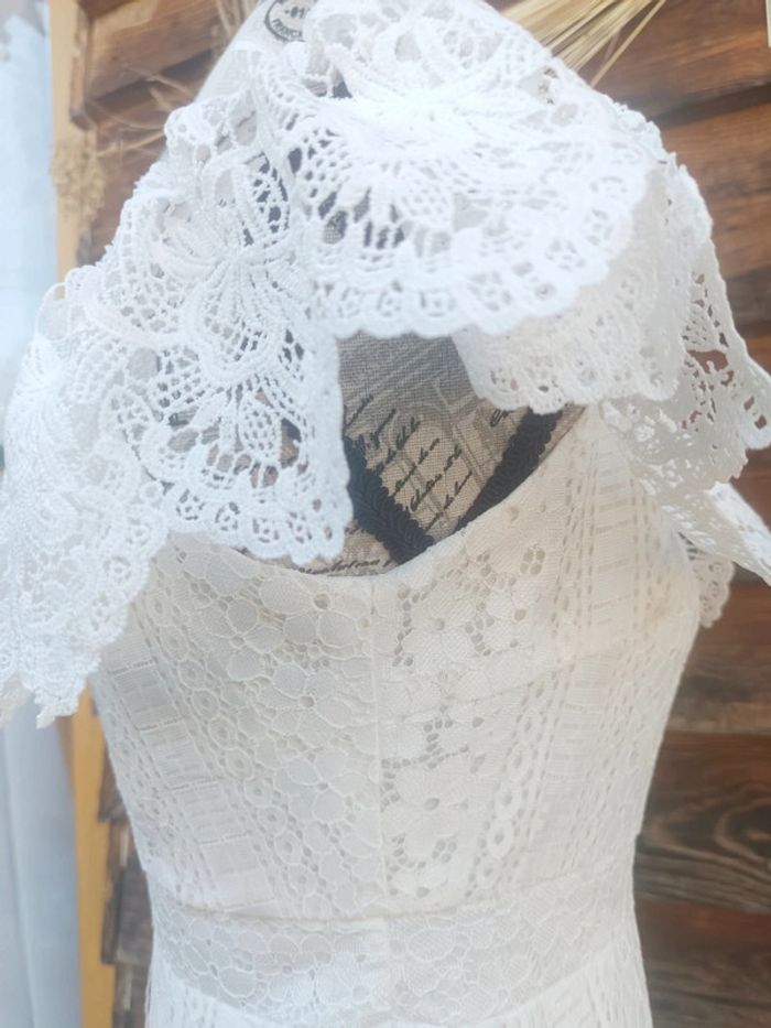 Superbe robe blanche longue Blanche neuve - photo numéro 11