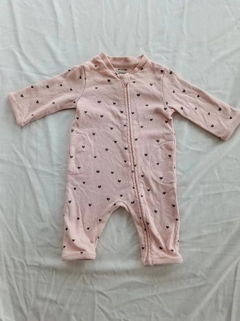 Combinaison Kiabi 3 mois coeur