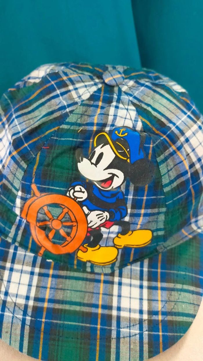 Casquette vintage Disney Mickey marin – Taille 54 - photo numéro 2