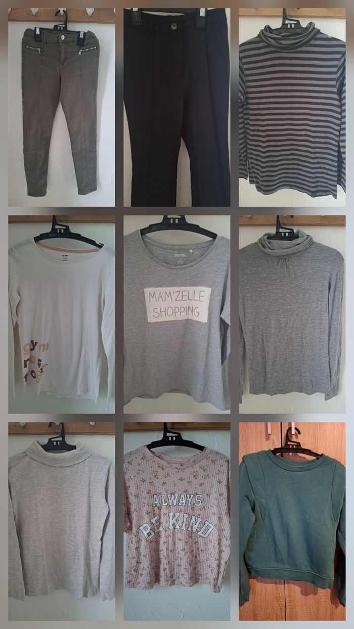 Lot de vêtements fille