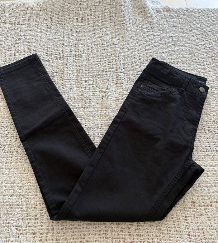 Pantalon slim noir - photo numéro 7