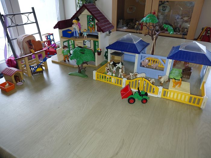 Ferme playmobil + extention - photo numéro 2