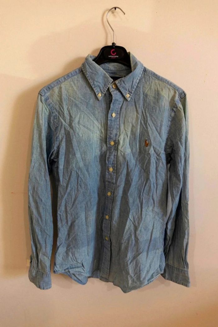 C46 chemise bleu Ralph Lauren S