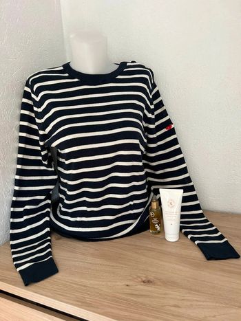🌊 Pull marin rayé manches longues 🌊