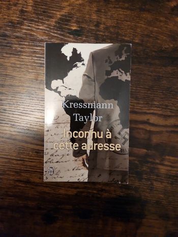 Livre : inconnu à cette adresse