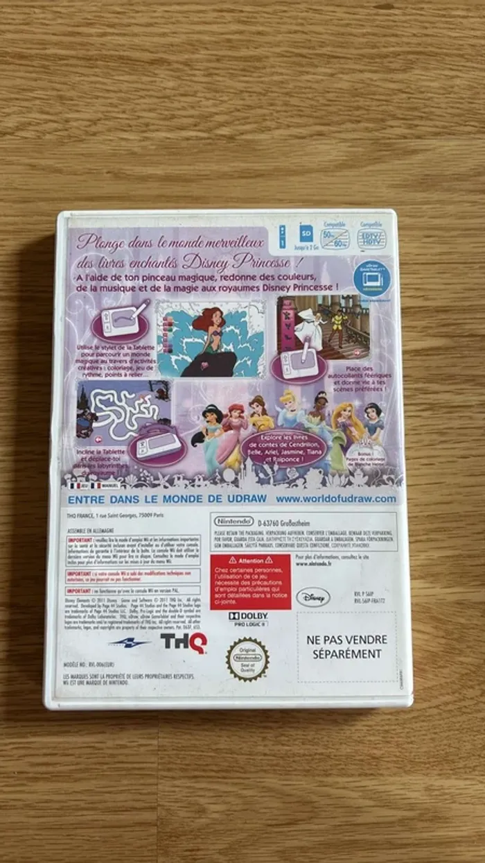 Jeu Wii Disney Princesse Livres enchantés - photo numéro 3