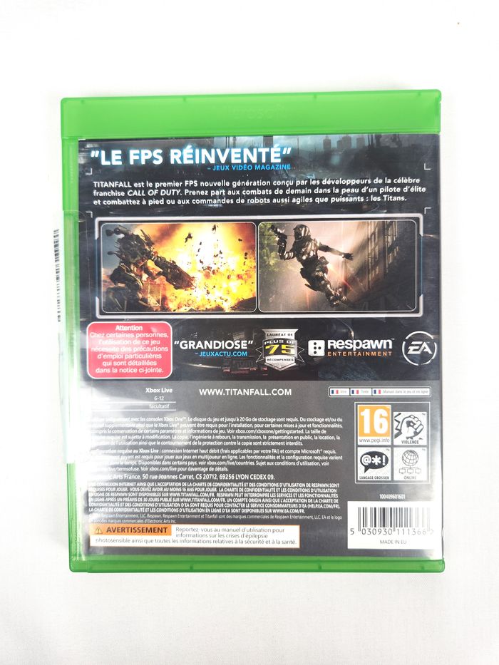 Jeu Xbox One Titanfall FR - Très Bon État - photo numéro 3