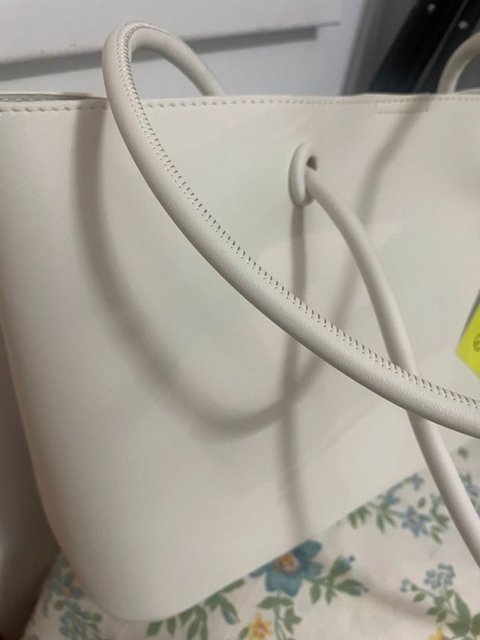 Sac de très grande marque 🌷 Sac à main blanc zalando Even&odd - photo numéro 8