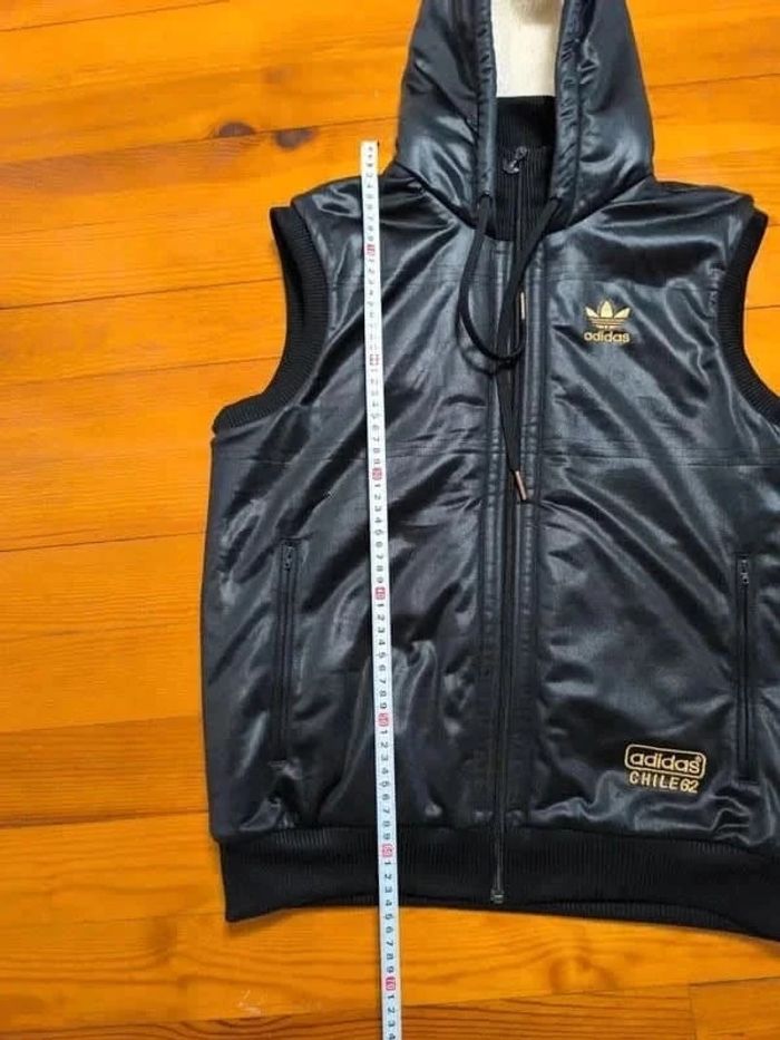 Veste Sans Manche Adidas - Chile 62 - Noir/Doré - Taille S - photo numéro 6