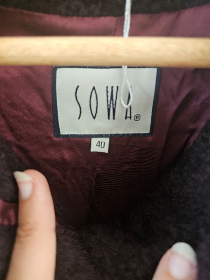 Manteau Vintage taille 40 L Sowa - photo numéro 3
