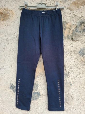 Superbe legging Gaultier Junior, marine, 8 ans