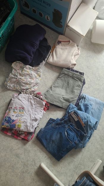 Lot vetements 10 ans fille