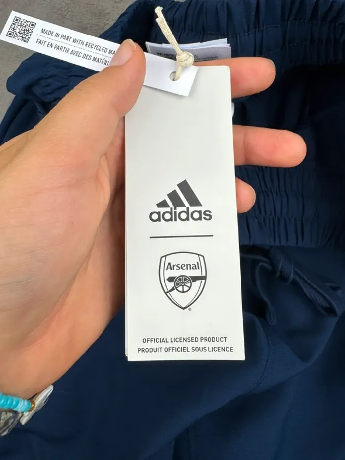 Track Pant Jogging Adidas Arsenal Marine Neuf Taille S - photo numéro 7