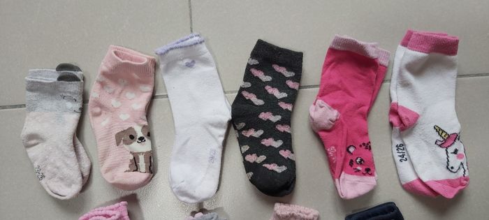 Lot chaussettes 23/26 - photo numéro 2