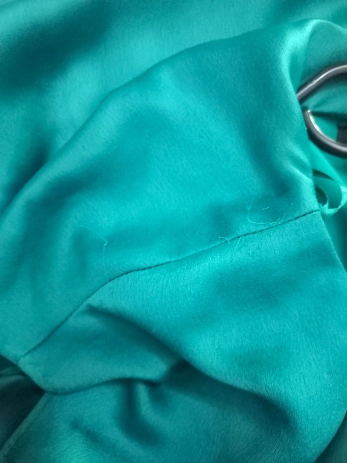 Robe verte manche volants - photo numéro 9