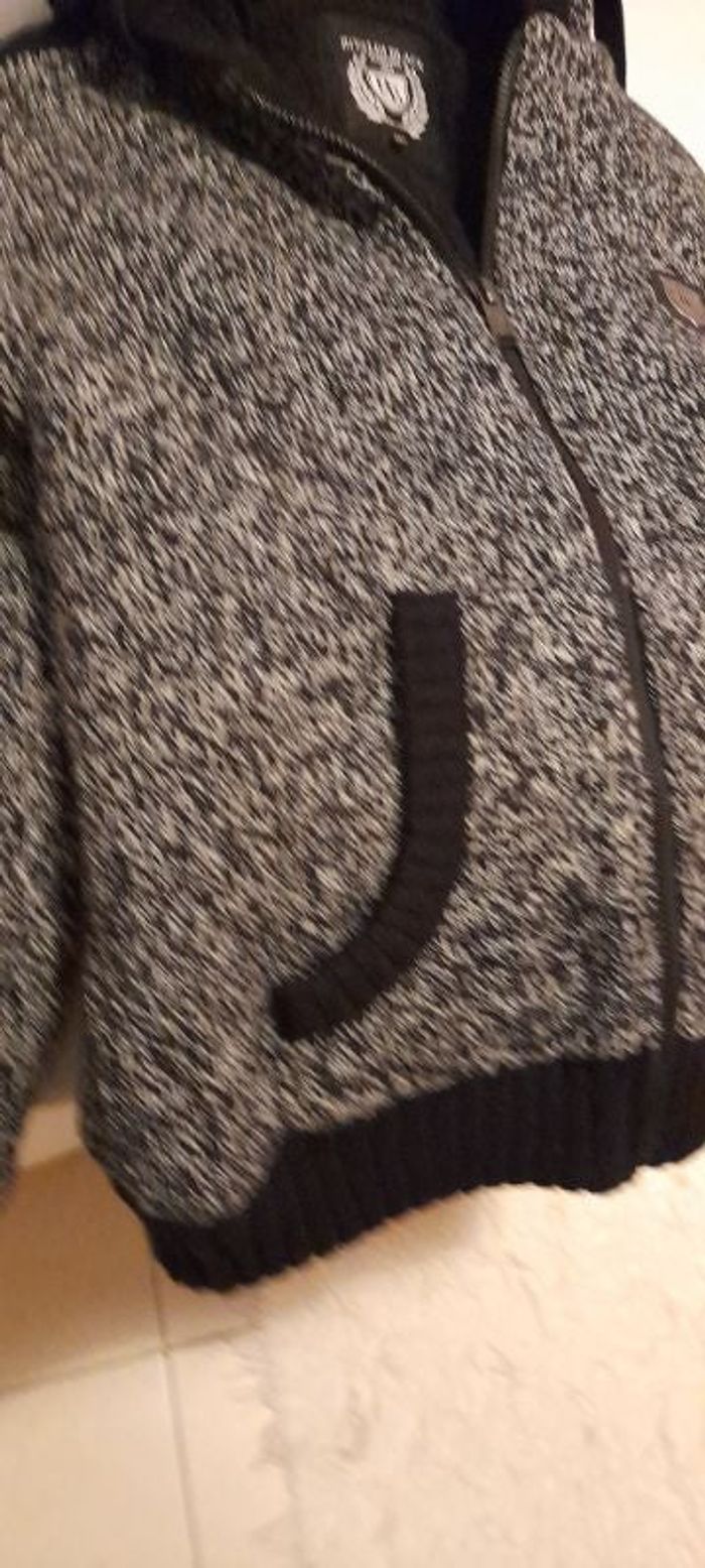 Veste molletonnée