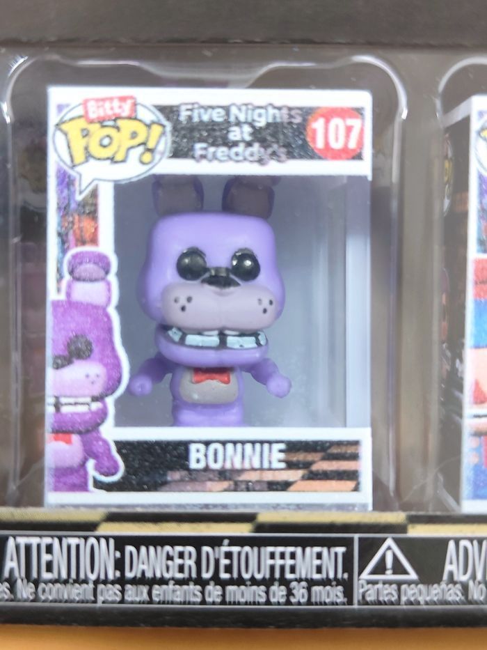 Boîte De 4 Bitty Pop! FNAF - Freddy Bonnie Balloon Boy + Mystery Pop! - photo numéro 3