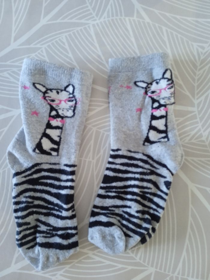Chaussettes fille taille 31 /35 - photo numéro 4