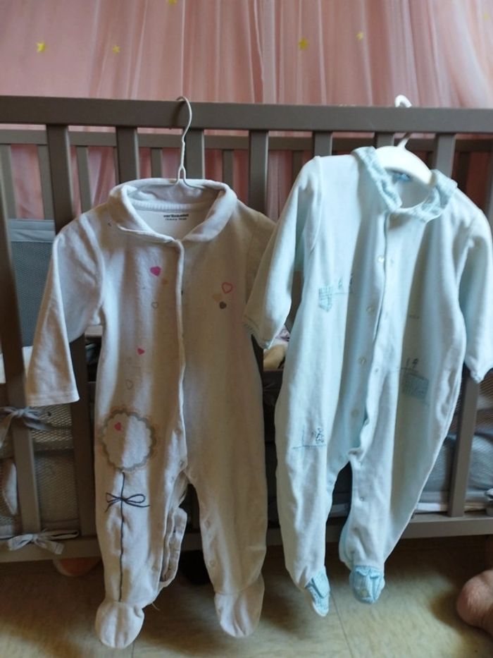 Lot pyjamas velours