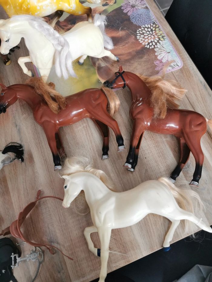 Lot jouet chevaux - photo numéro 9