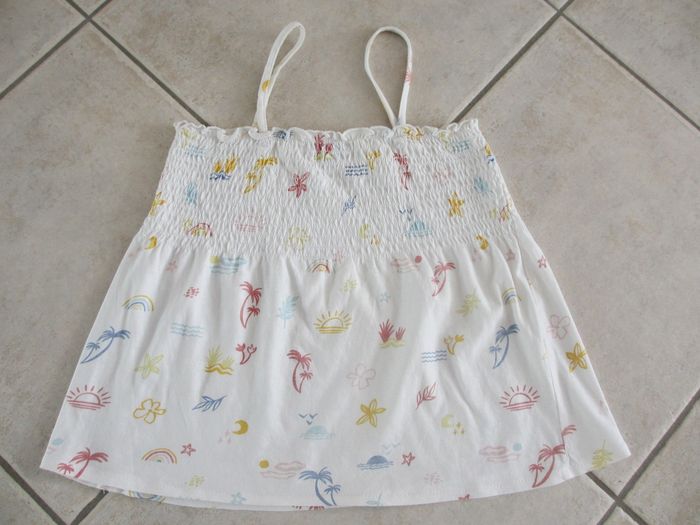 Débardeur écru à motifs fille Kiabi - 8 ans - photo numéro 4