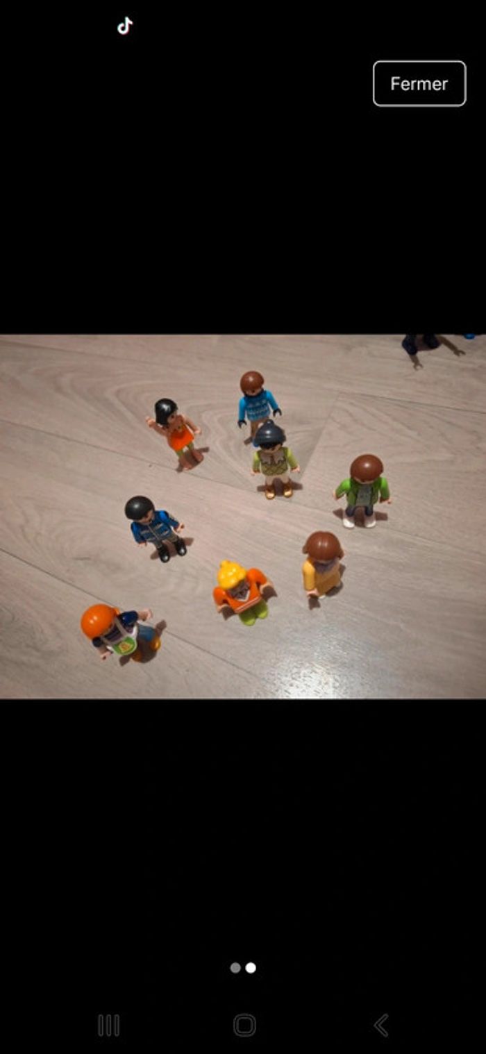 Lot de 8 personnages enfants Playmobil - photo numéro 2