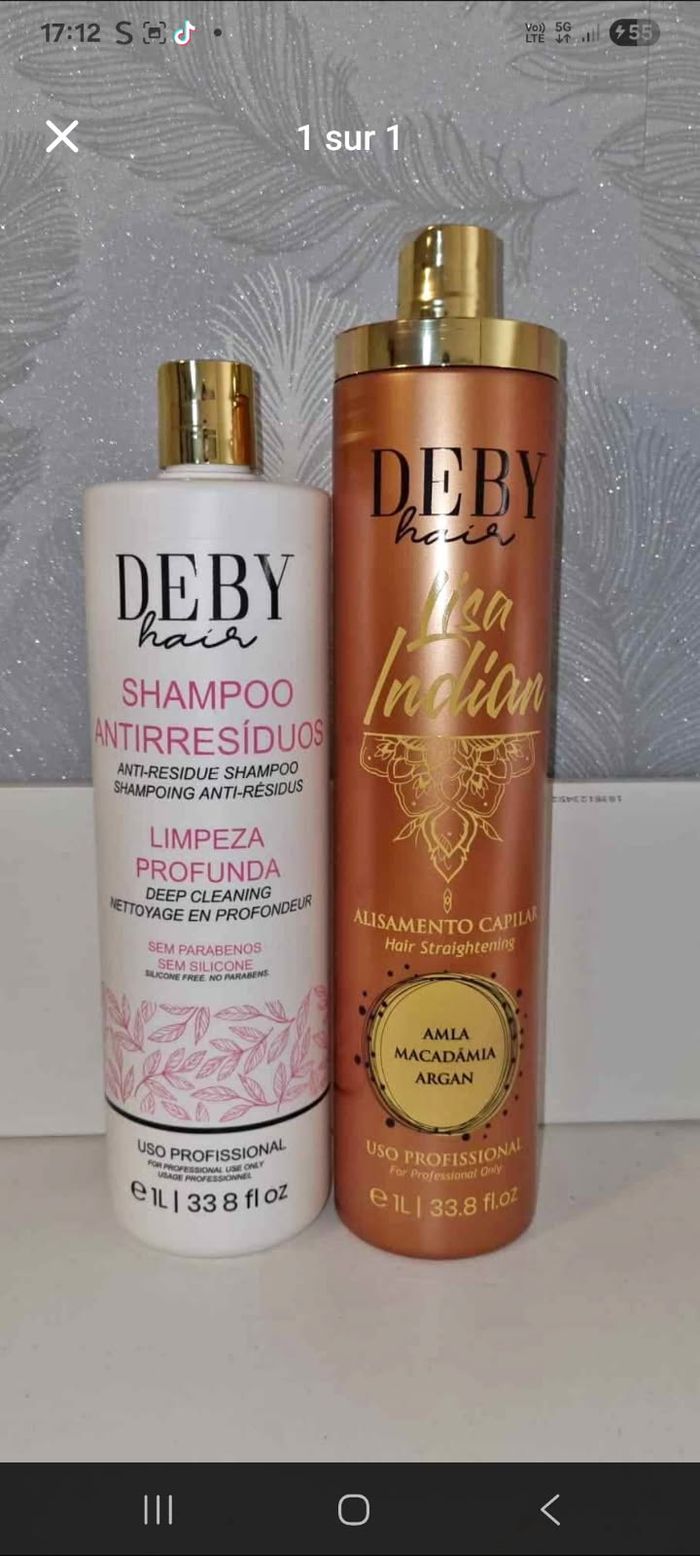 Lissage deby hair indian - photo numéro 2