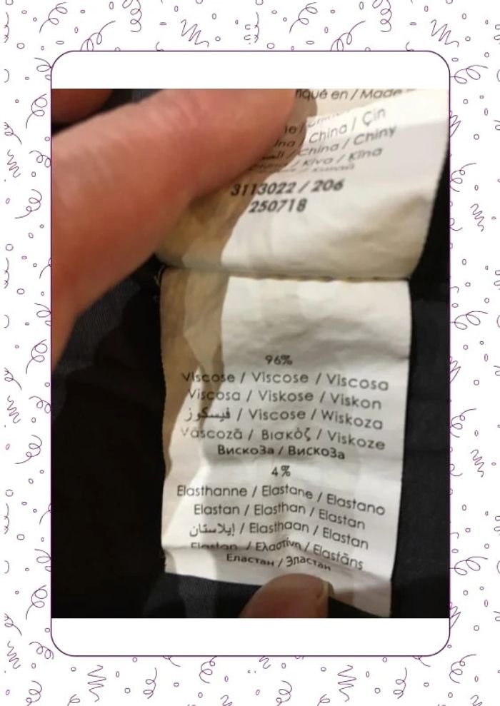 Legging Gris cache cache - photo numéro 5