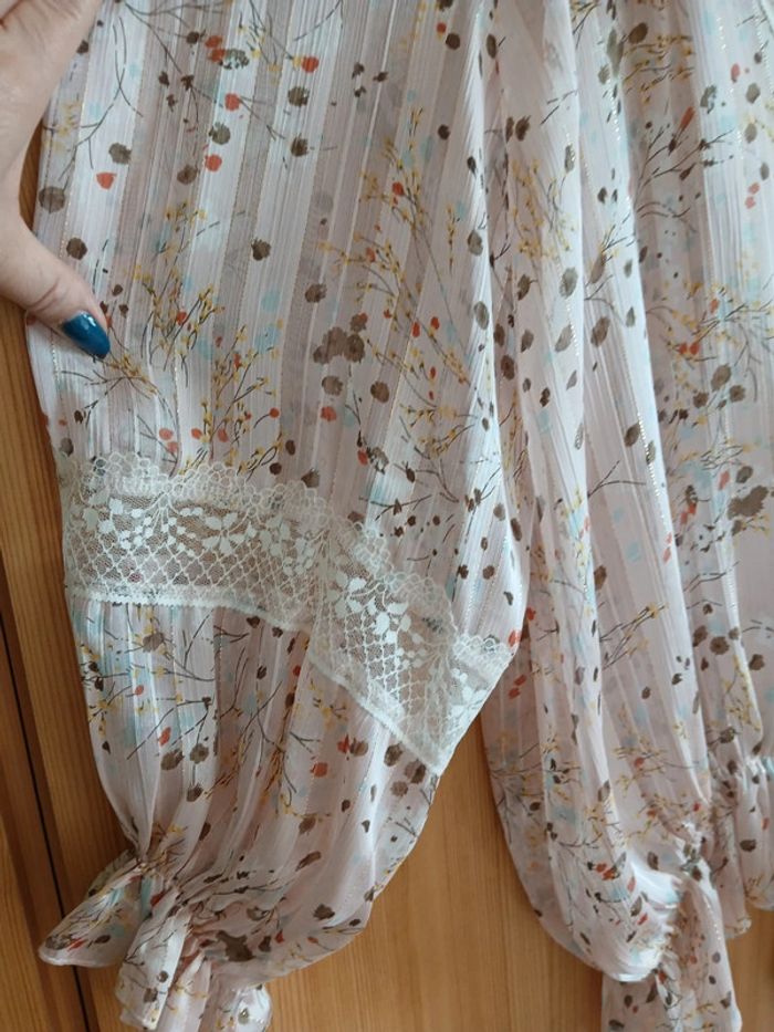 Chemise légère rose marque francaise Briefly taille 1 - photo numéro 2