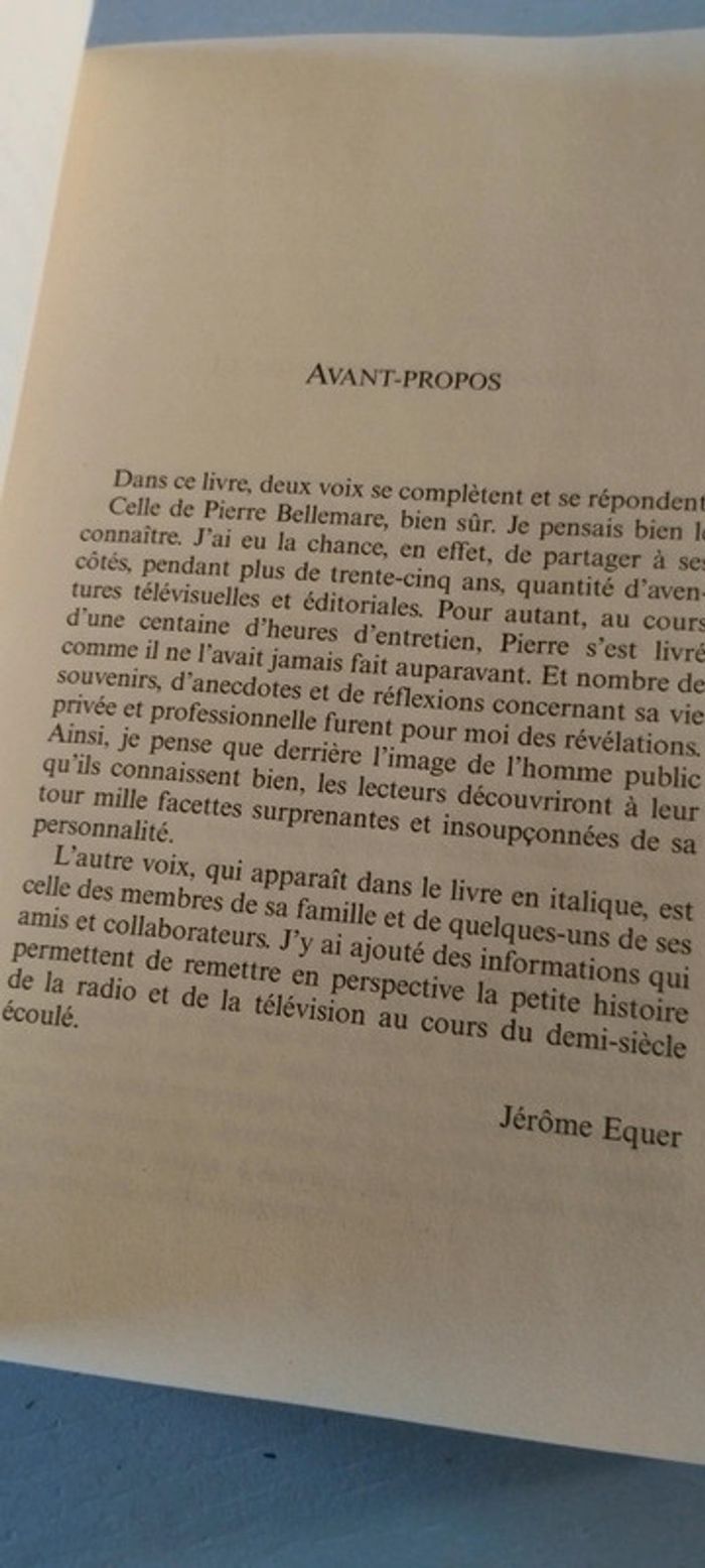 Pierre Bellemare autobiographie - photo numéro 3