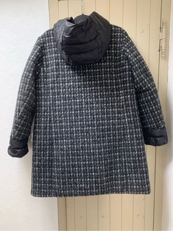 Manteau / duffle-coat Colmar noir et gris - photo numéro 2