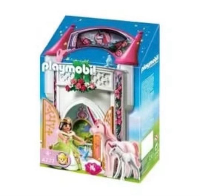 Lot Playmobil Fairies Donjon de la licorne transportable n°4777 - photo numéro 4