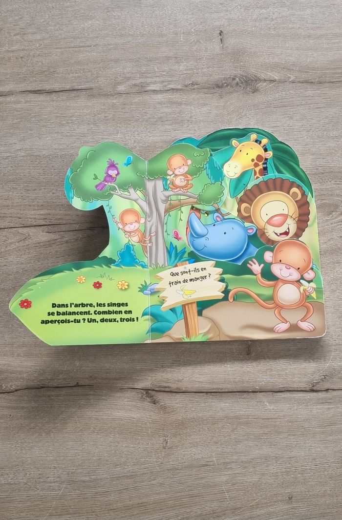 Livre Les animaux de la jungle - photo numéro 2