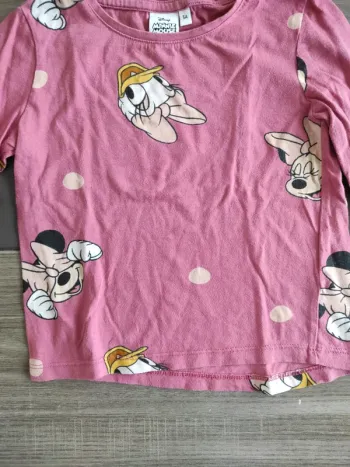 T shirt grandes manches Minnie