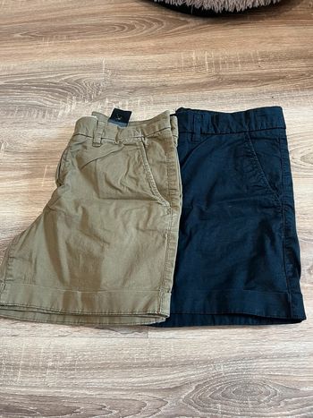 Lot de 2 shorts h&m noir et kaki