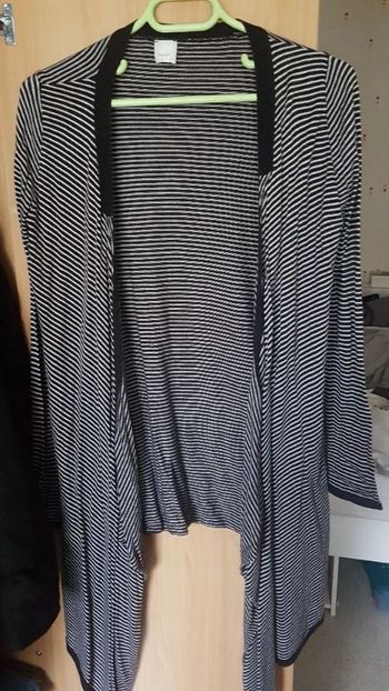 Gilet long echancré Camaïeu T4