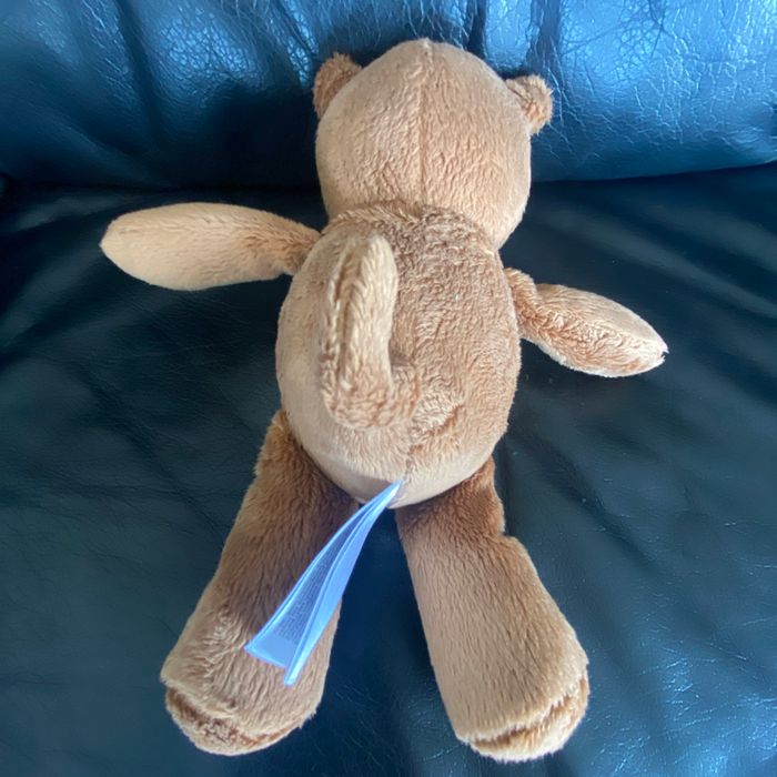 Peluche doudou singe marron kinder - photo numéro 2