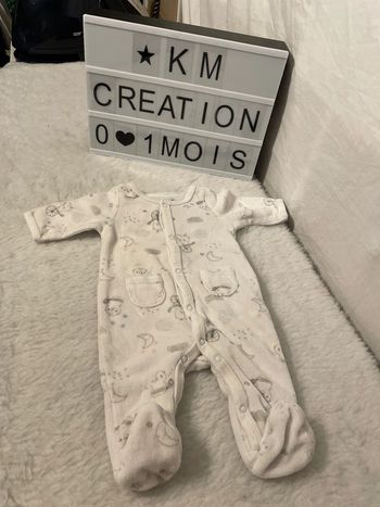 Pyjama 1 mois kiabi
